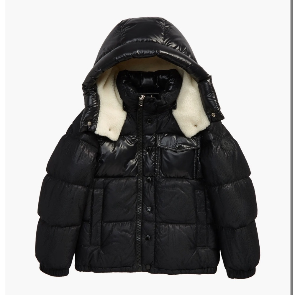 Moncler Kids' Demir Down Hooded Puffer Jacket